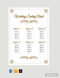 38 Wedding Seating Chart Templates