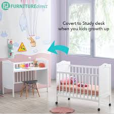 1781 baby cot convert to study desk