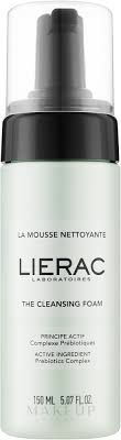 face cleansing mousse lierac the