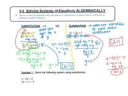 3 2 Solving Systems Of Equations