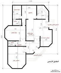 خرائط منازل ليبية 150 متر دور واحد. Pin On Arab Designs