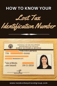 Maybe you would like to learn more about one of these? How To Know Your Lost Tax Identification Number In The Philippines