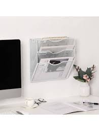 3 Tier Wall File Holder Hanging Mail