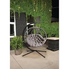 Flowerhouse Overland Hanging Ball Chair With Stand Sand