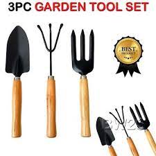 3pc Set Mini Gardening Hand Tool Set Cu