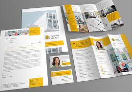Ein handout umfasst genau 1 seite. Immobilien Marketing Hochwertige Corporate Design Vorlagen