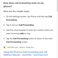 Forwarding calls from an iphone this way does not need any cell provider approval, service, and there are no additional fees to use the call forwarding feature and service, it's free and everything is done right on your iphone through the phone settings. Call Forwarding Where Is It Apple Community