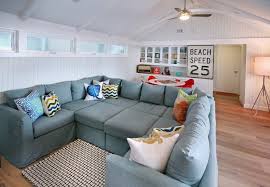 Living Room With Pit Sectional