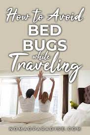how to avoid bed bugs when traveling