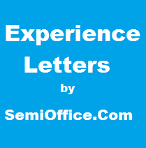 Experience Letter Formats And Samples