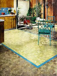 vinyl flooring from the 1960s