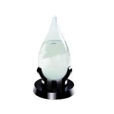 Fitzroys Storm Glass Weather Forecasting Device Teardrop