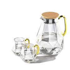 glass water ware diamond transpa
