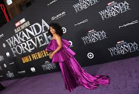 wakanda forever world premiere red