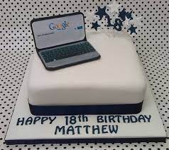 Embellishments like flowers, stars, and sports items. Laptop Cakes Decoration Ideas Little Birthday Cakes