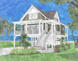 Blue Bay Cottage Coastal House Plans