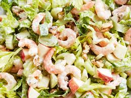 prawn waldorf salad healthy salad