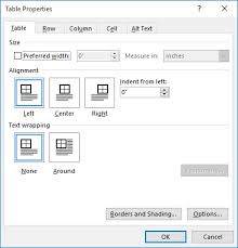 resizing very large tables microsoft word