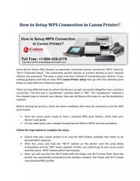 process to install printer driver. How To Setup Wps Connection In Canon Printer