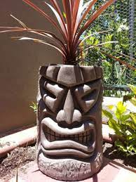 Angry Tiki Planter Tiki Statues Tiki