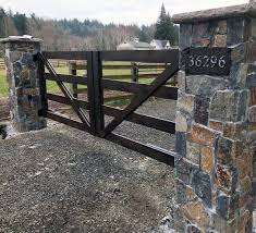 Wood Gates Driveway Farm Gate