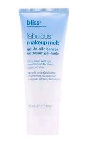 bliss fabulous makeup remover melt gel