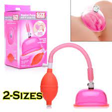Pink Pussy Pump Vaginal Clitoral Suction Vacuum Labia Enlarger Female Sex  Toy | eBay