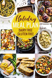 gluten free dairy free holiday meal