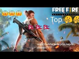 Im playing free fire from 2.5 years so i can easily tell you the best players. Top 5 Free Fire Players Of Nepal Top Free Fire Players Of Nepal Youtube