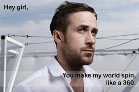 Ryan Gosling makes me dizzy! salsaryangosling: ... | Salsa Memes via Relatably.com