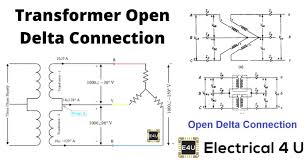 Open Delta Transformer Connection