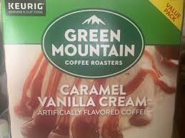 caramel vanilla cream nutrition facts