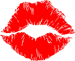 red lips kiss stock vector adobe stock