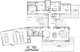 Ultra Modern H Shaped House Plan