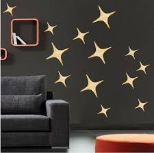 Gold Stars Wall Decals
