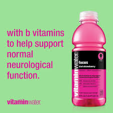 vitaminwater focus electrolyte enhanced