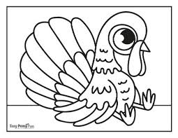 turkey coloring pages 30 printable