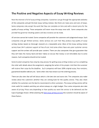 the positive and negative aspects of essay writing reviews by samuel the positive and negative aspects of essay writing reviews by samuel arnold issuu