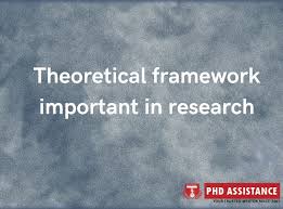 why is theoretical framework important