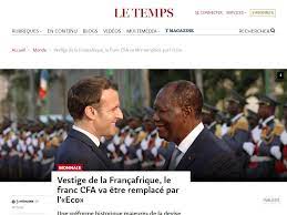 Selon un journal Allemand, l'Afrique verse 400 milliards d'euros par An à  la France [Rechauffé]