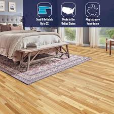 random length solid hardwood flooring