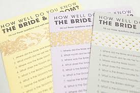 21 questions for the bride & groom: 17 Engagement Party Games Your Guests Will Love