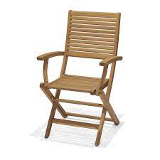 Being a completely, diy project, it enchants with the. Chillvert Milan Folding Garden Chair With Wooden Arms 57x54x93 Cm Qechic