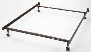 metal bed rails metal frame queen bed