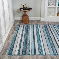 striped area rug lux101a