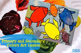 Primary And Secondary Colors Art Lesson