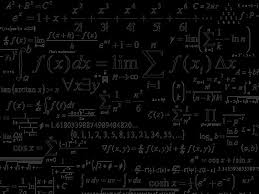Black Chalkboard Mathematics Formula