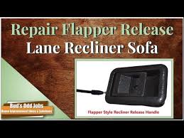 flapper style recliner release handle