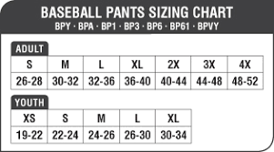 Augusta Baseball Pants Size Chart Best Picture Of Chart