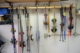 Make Your Own Garage Ski Rack For